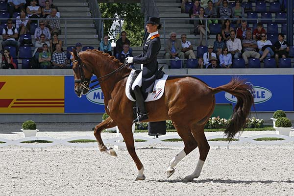 Adelinde Cornelissen mit Jerich Parzival Foto: Lune Jancke